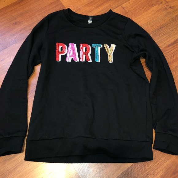 Party Sequin Crew Denver Haynes Sweater. - Picture 1 of 3